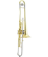 Trombón de émbolos en DO JUPITER Laqueado Modelo: JTB720VQ