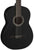 Guitarra Clásica CORT de Pino Negra Mate con Funda Modelo: AC10 BKS