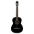 Guitarra Clásica SEGOVIA Negra Modelo: CG-1BK