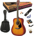 Paquete de Guitarra Acústica Folk con Funda YAMAHA Modelo: F310PTBS