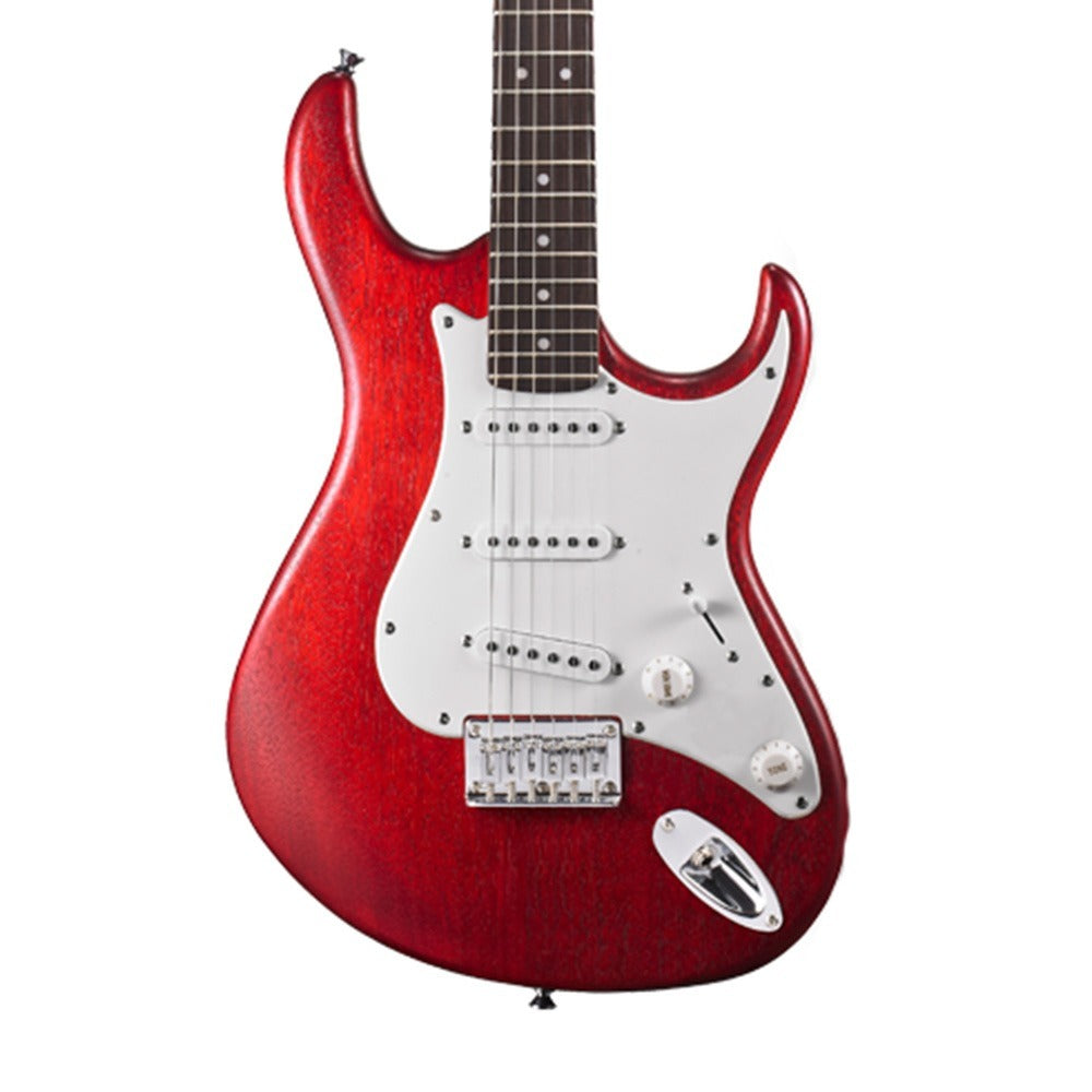 adoptar uno abrelatas Guitarra Eléctrica CORT Modelo: G100 OPBC – Sono Music