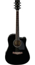 Guitarra Electroacústica IBANEZ Texana Negra Modelo: PF15ECE-BK
