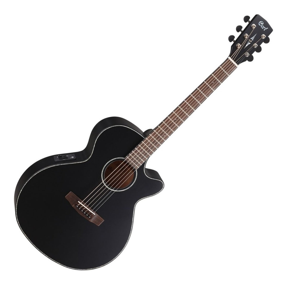 Won pasos Cilios Guitarra Electroacústica CORT Negra Mate Modelo: SFX-E BKS – Sono Music
