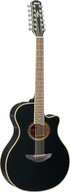 Guitarra Electroacústica (Docerola) APX 12 cuerdas YAMAHA Modelo: APX700II-12BL